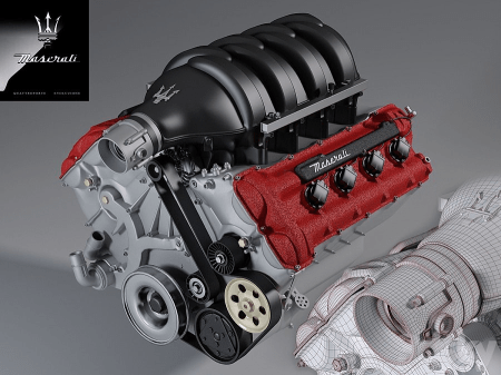 3DSky Pro - The Maserati Engine