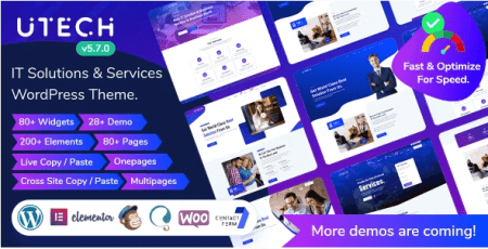 Themeforest - uTech v5.7.0 - IT Solutions Services