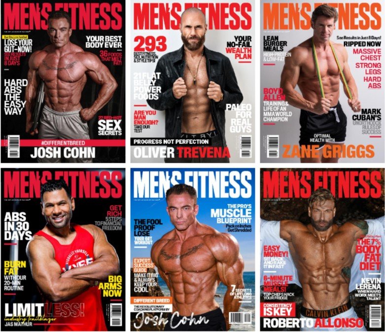 Men’s Fitness South Africa – Full Year 2023 Collection