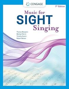 Music For Sight Singing, 7th Edition