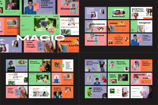 Magic Brand – Powerpoint Presentation Template