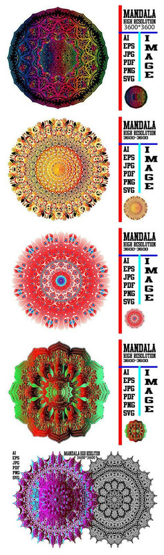 Mandala Arts – Vector Design Templates