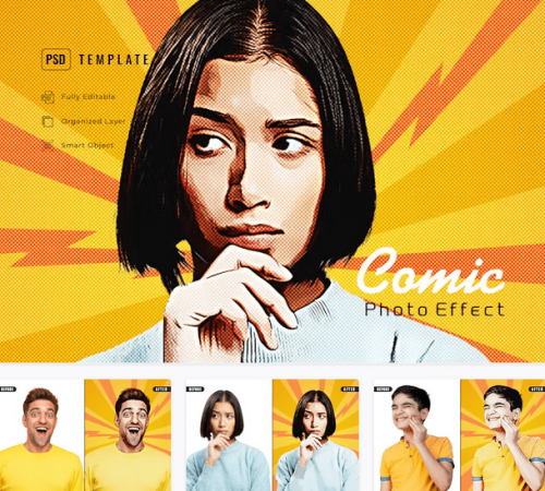 Comic Photo Effect – Dxwxbww