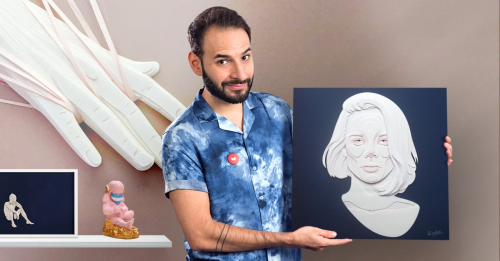 Domestika – 3d Portraits With Paper Layers