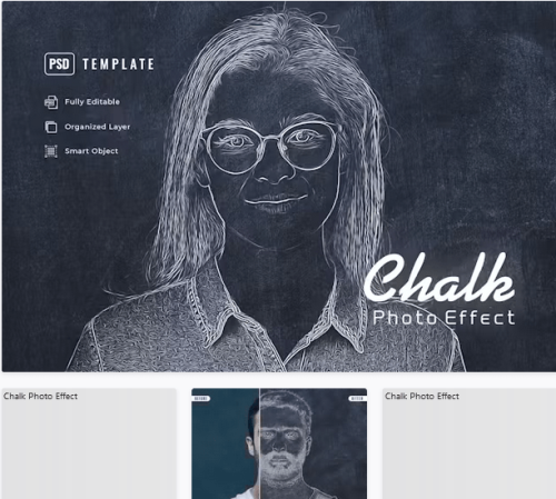 Chalk Photo Effect – 4y9bmqv