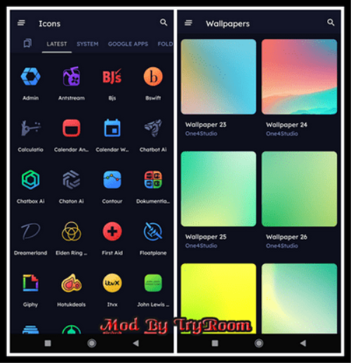Lena Icon Pack: Glyph Icons V1.6.3