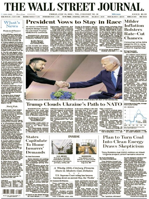 The Wall Street Journal - July 12, 2024