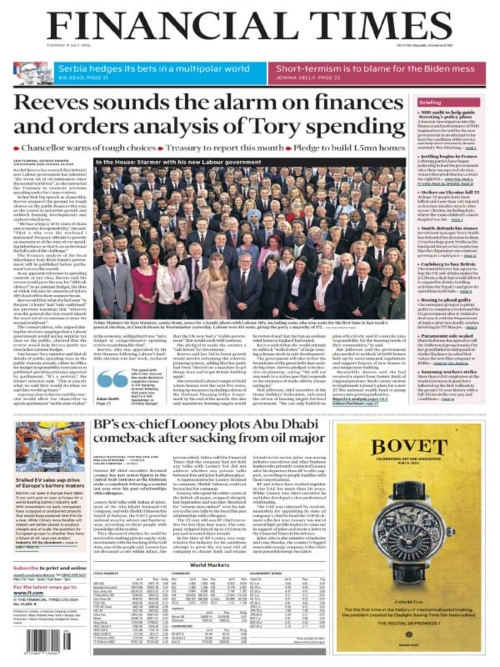 Financial Times UK - July 9, 2024