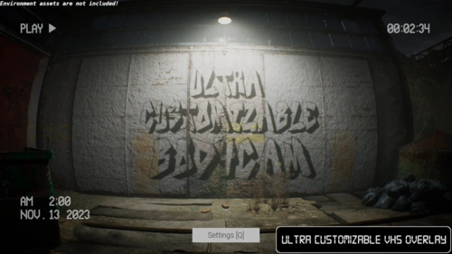 Unreal Engine Marketplace - Customizable Bodycam Component (5.3)