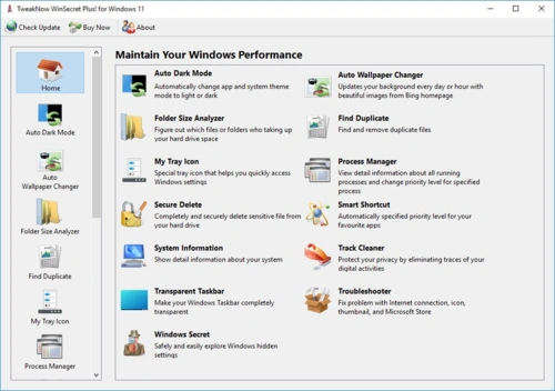 TweakNow WinSecret Plus 5.5.3 TweakNow WinSecret Plus 5.5.3