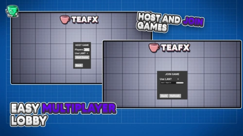 Unreal Engine Marketplace - Easy Multiplayer Lobby (5.1)