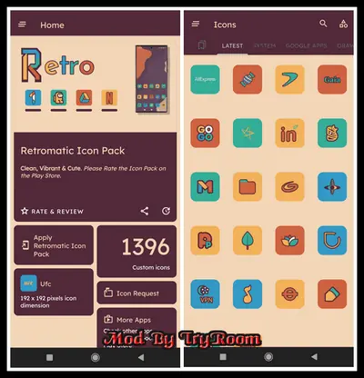 Retromatic Icon Pack v2.0.8